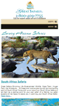 Mobile Screenshot of greatsafaris.com